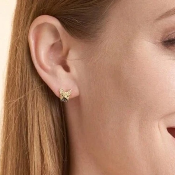 🐾 Bulldog Terrier Earrings 🐾 - Picture 3 of 5